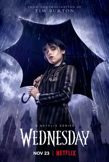Постер сериала Уэнсдей